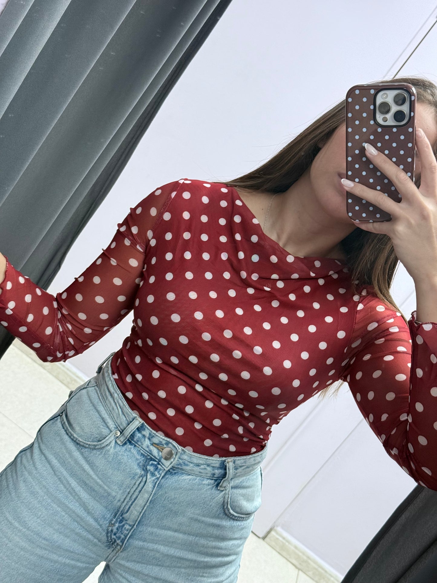 Malla polka dots