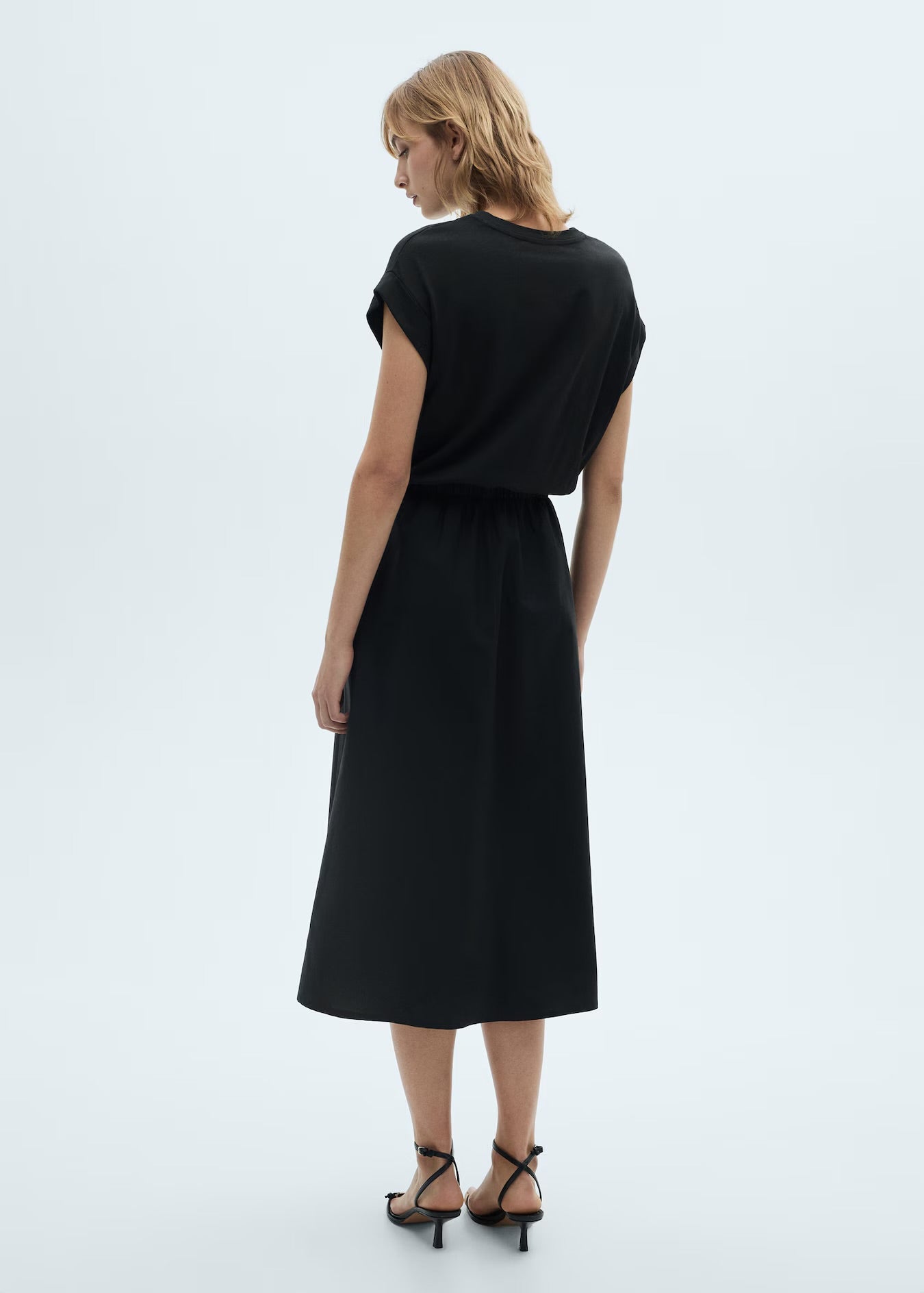 Vestido combinado