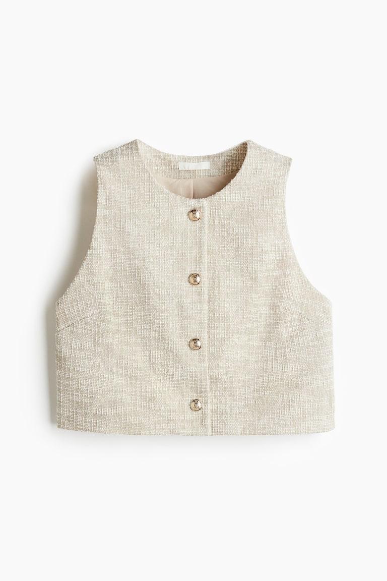 Chaleco Tweed