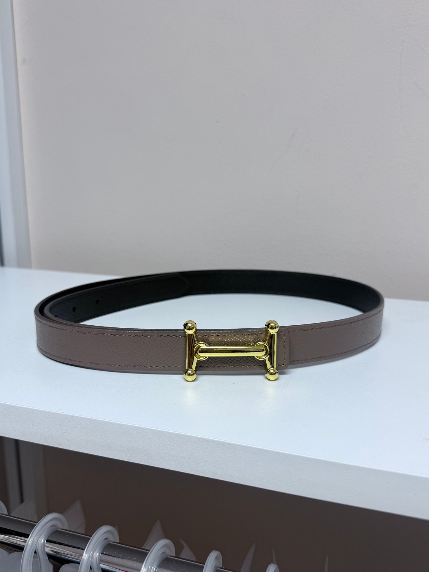 Cinturón reversible