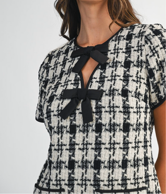 Vestido Tweed