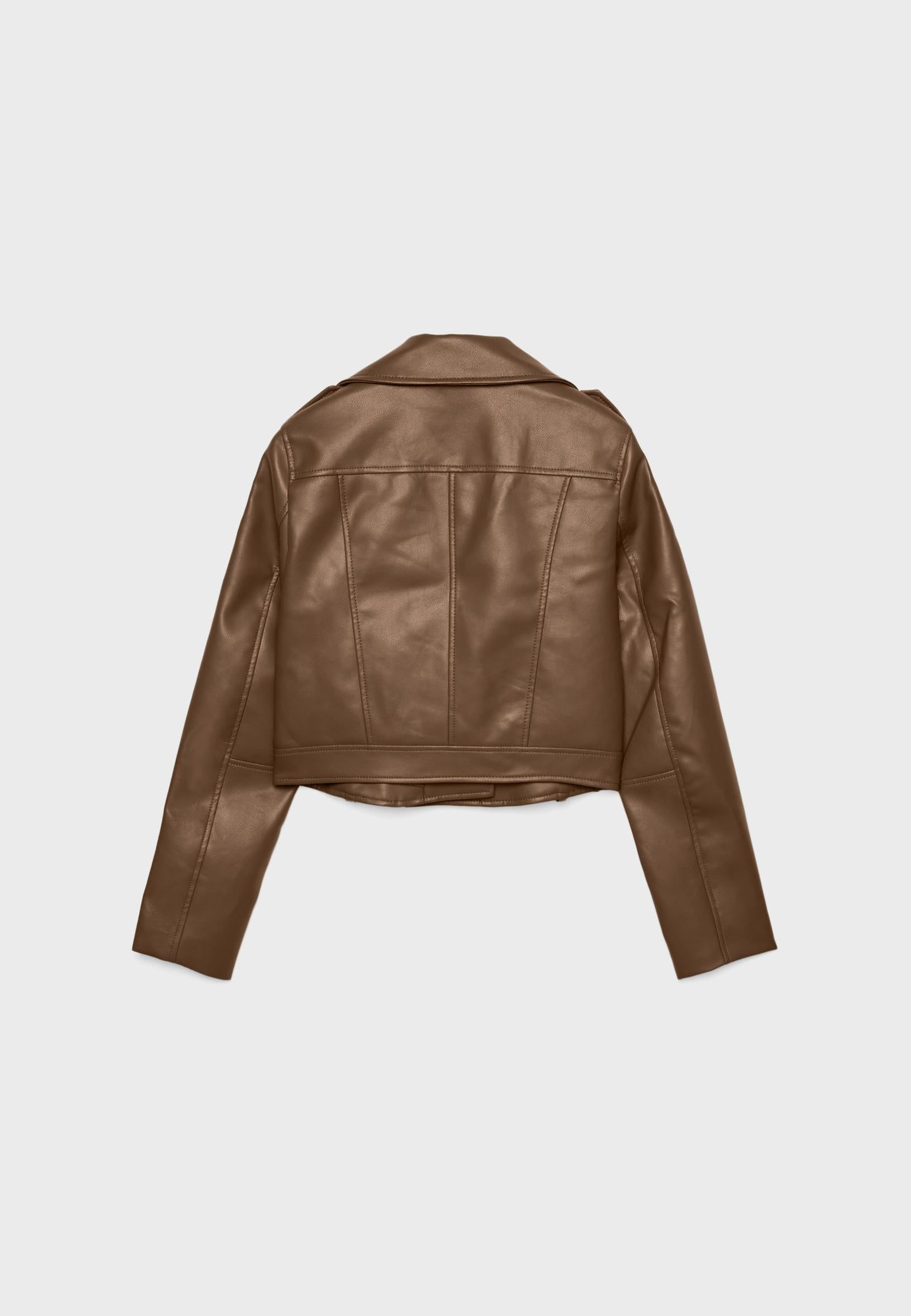 Chaqueta Biker cuerina
