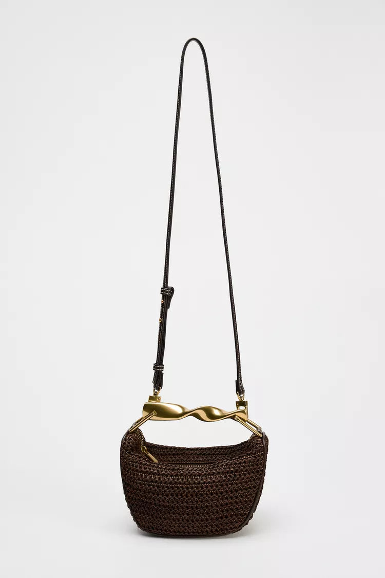 Mini bandolera rafia