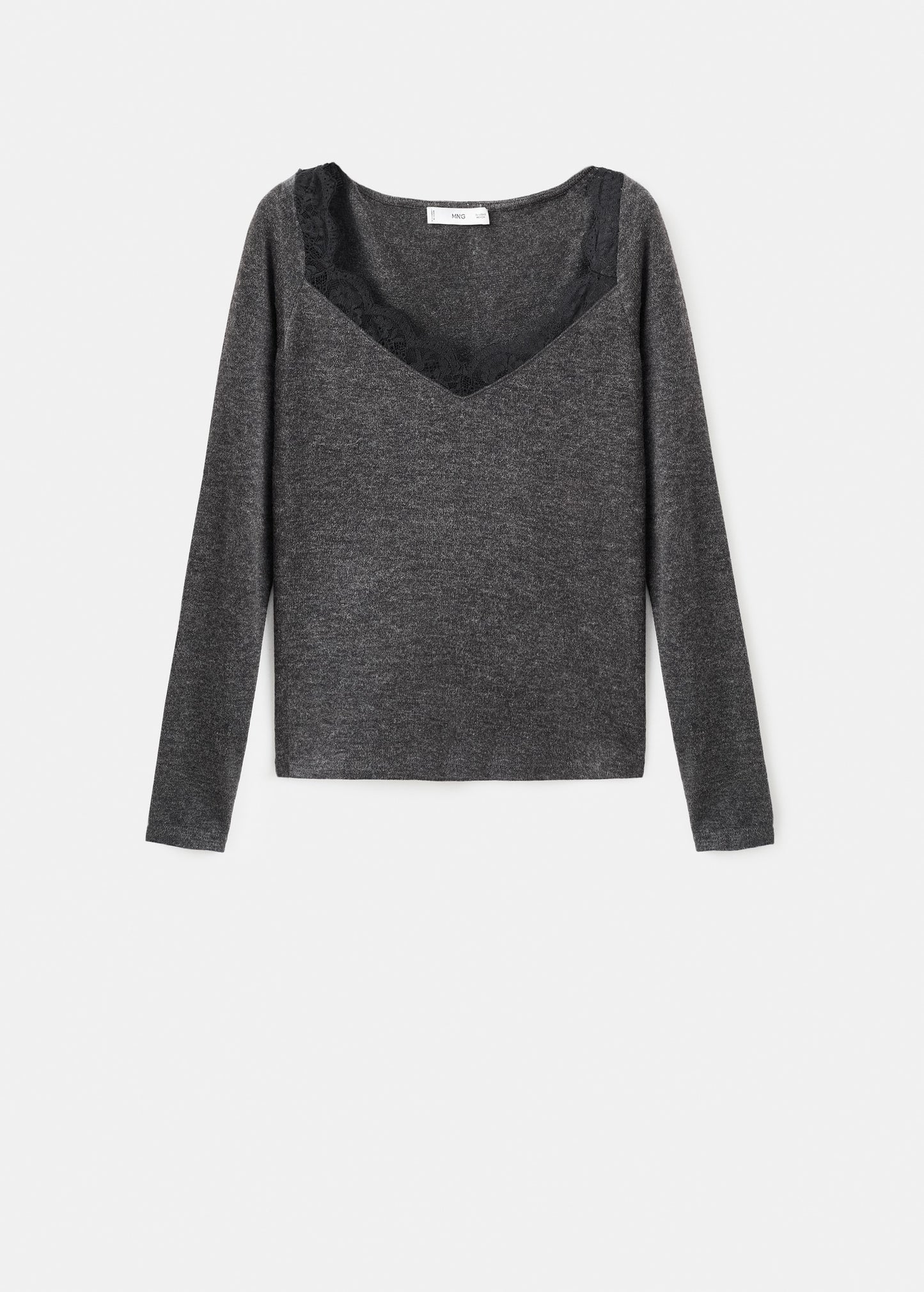 Camiseta cuello lencero