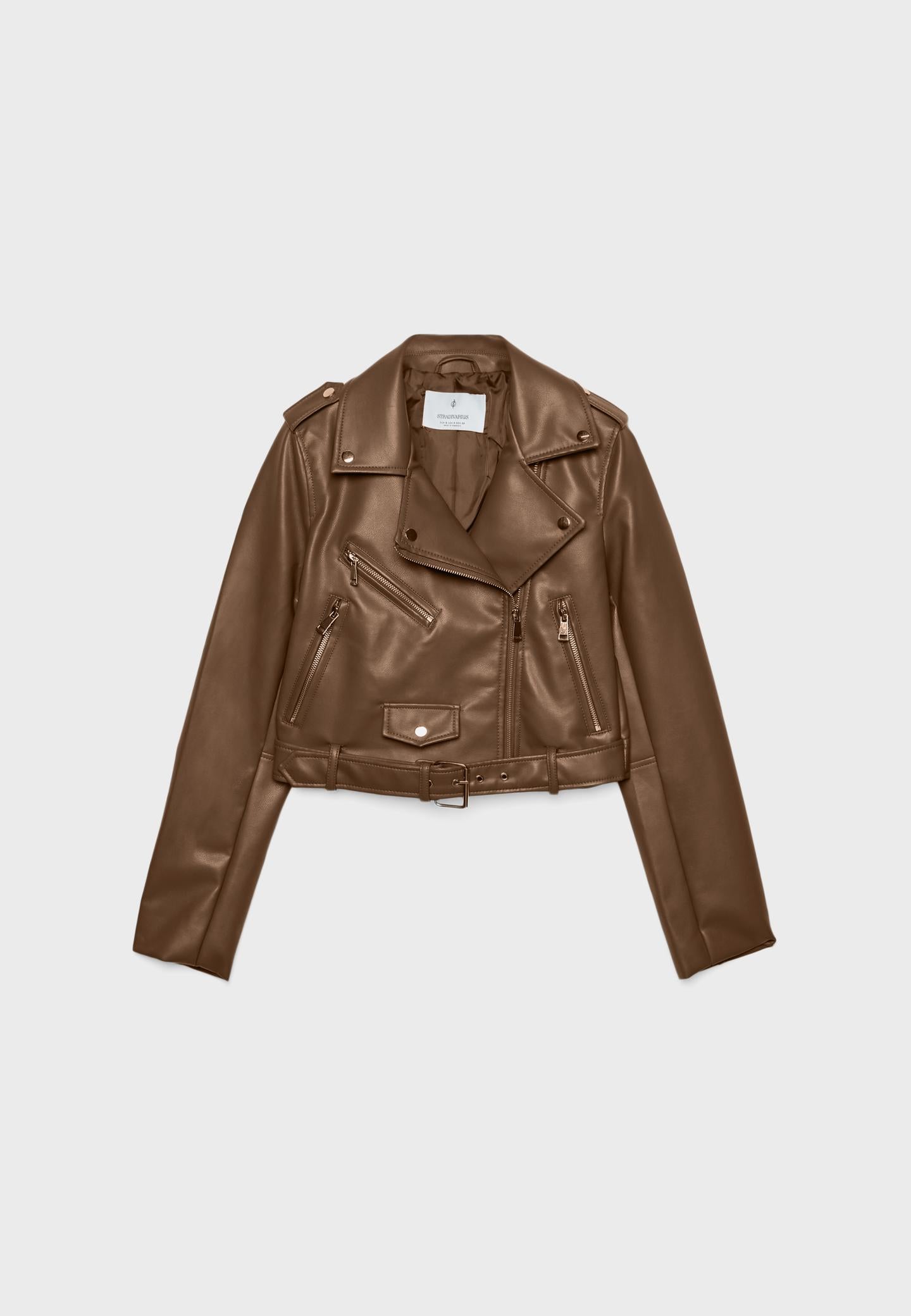 Chaqueta Biker cuerina