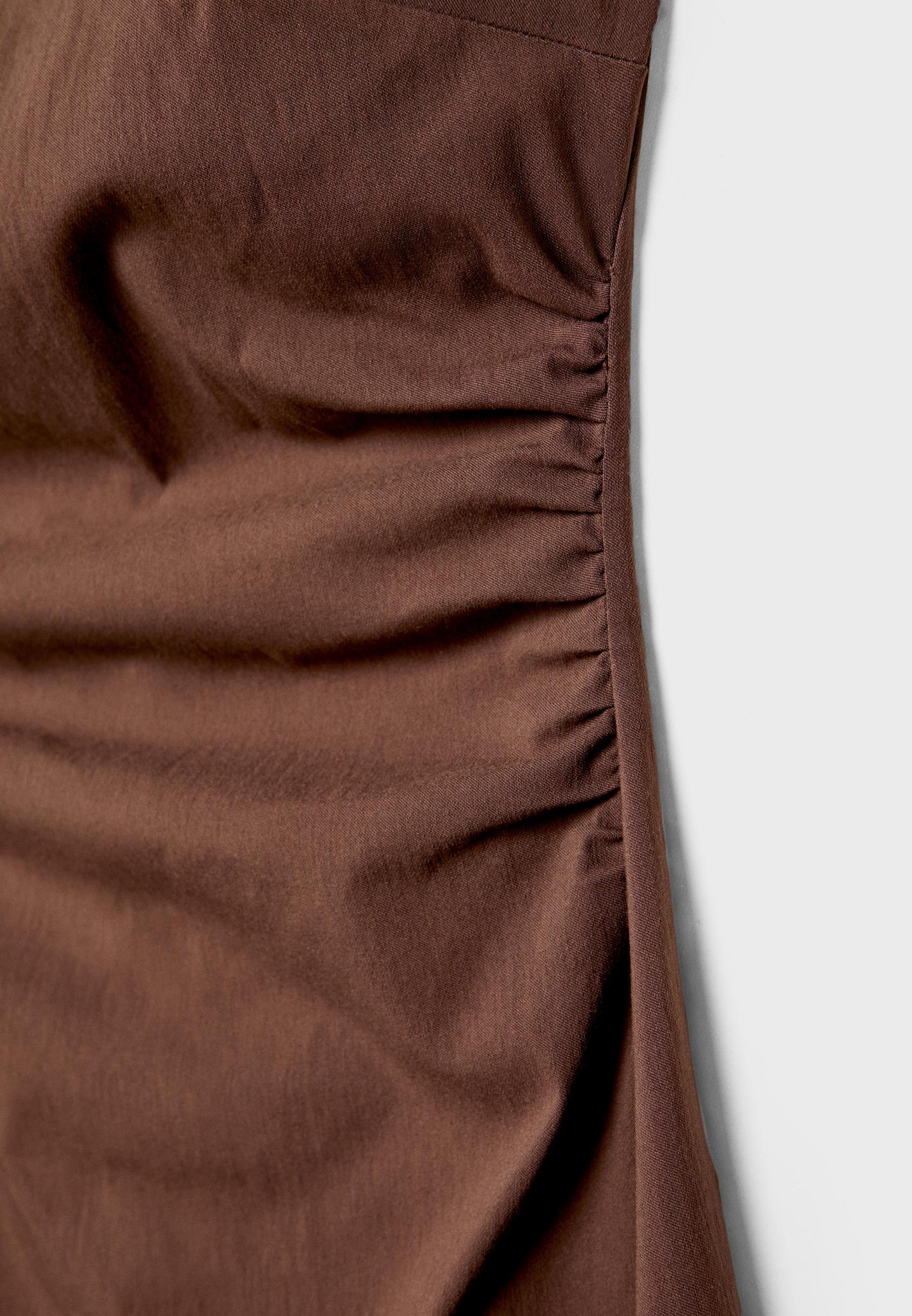 Vestido Halter midi