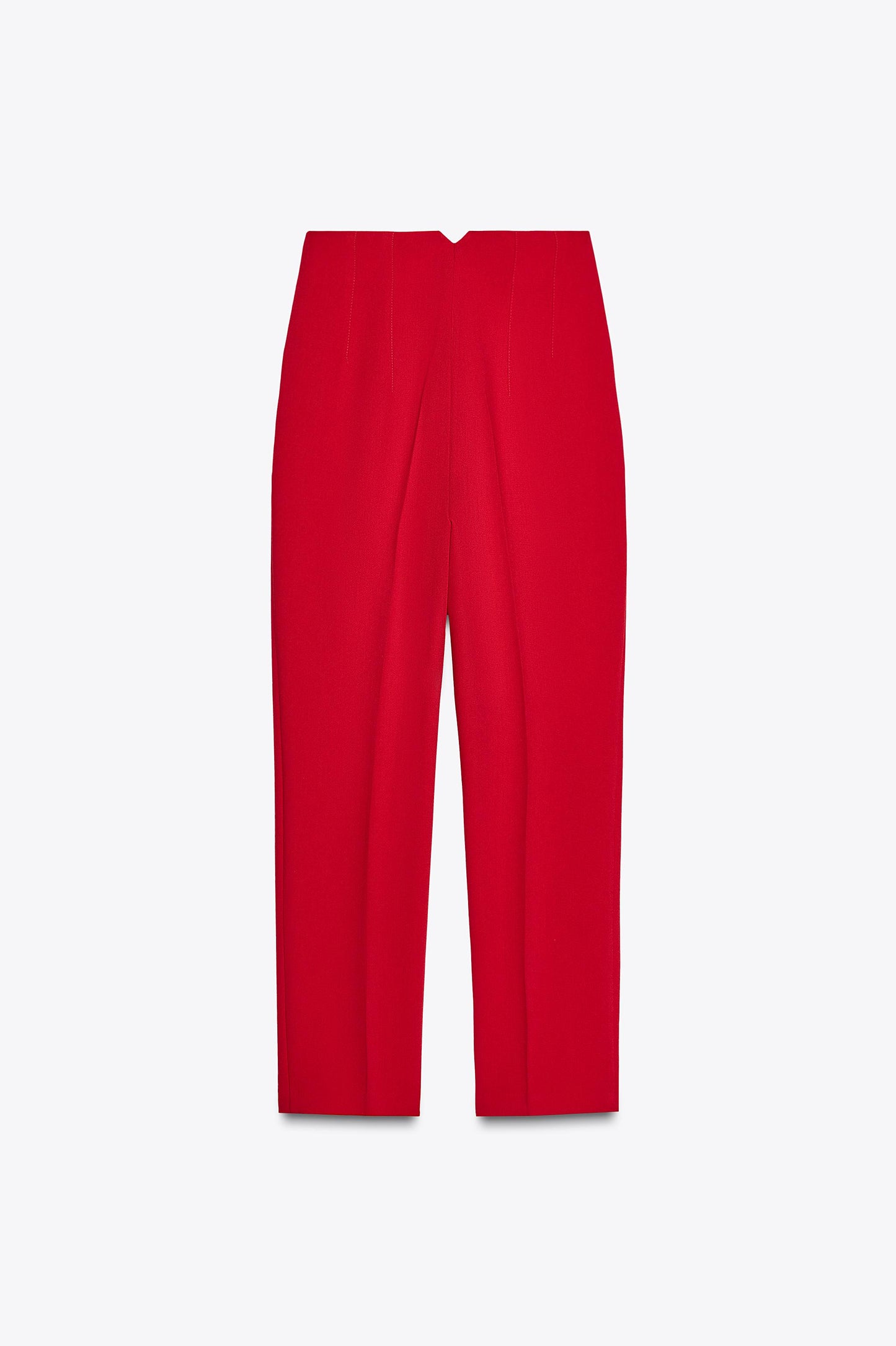 Pantalón recto tobillero