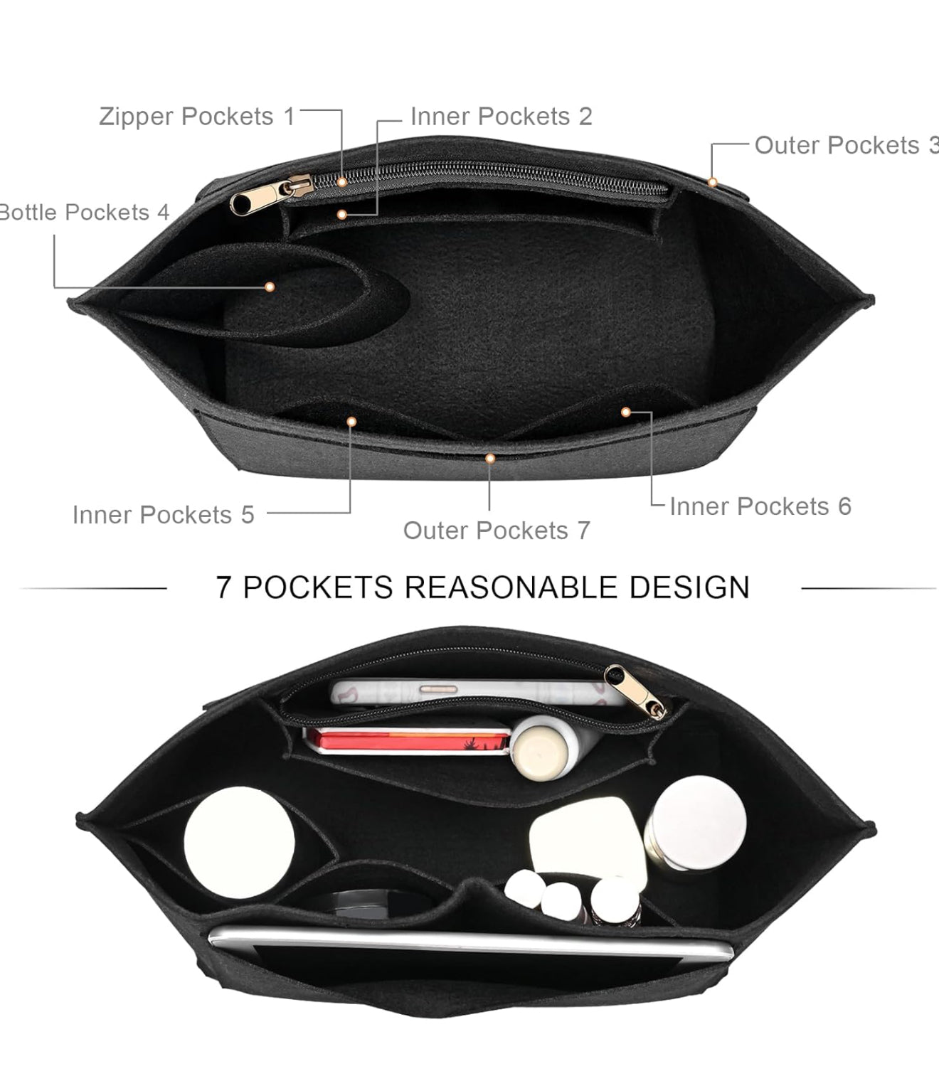 Organizador de carteras