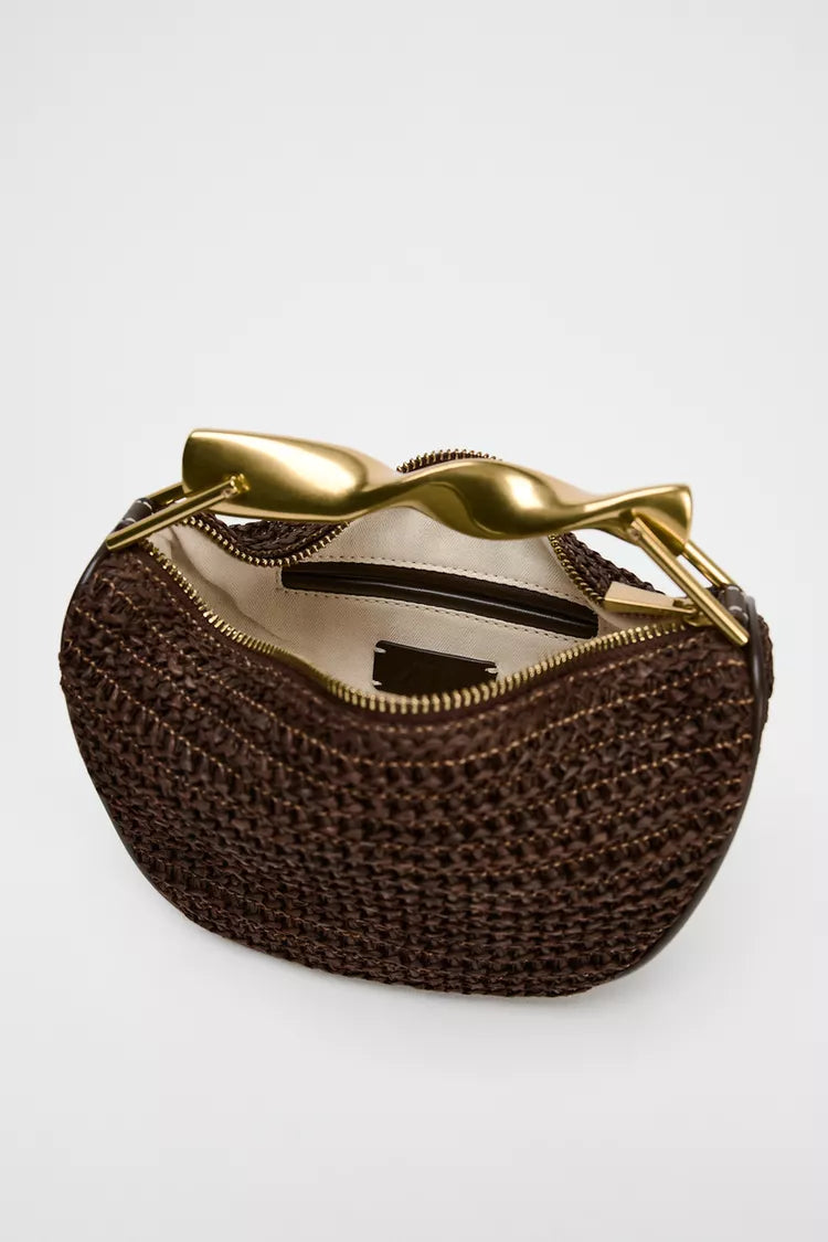 Mini bandolera rafia