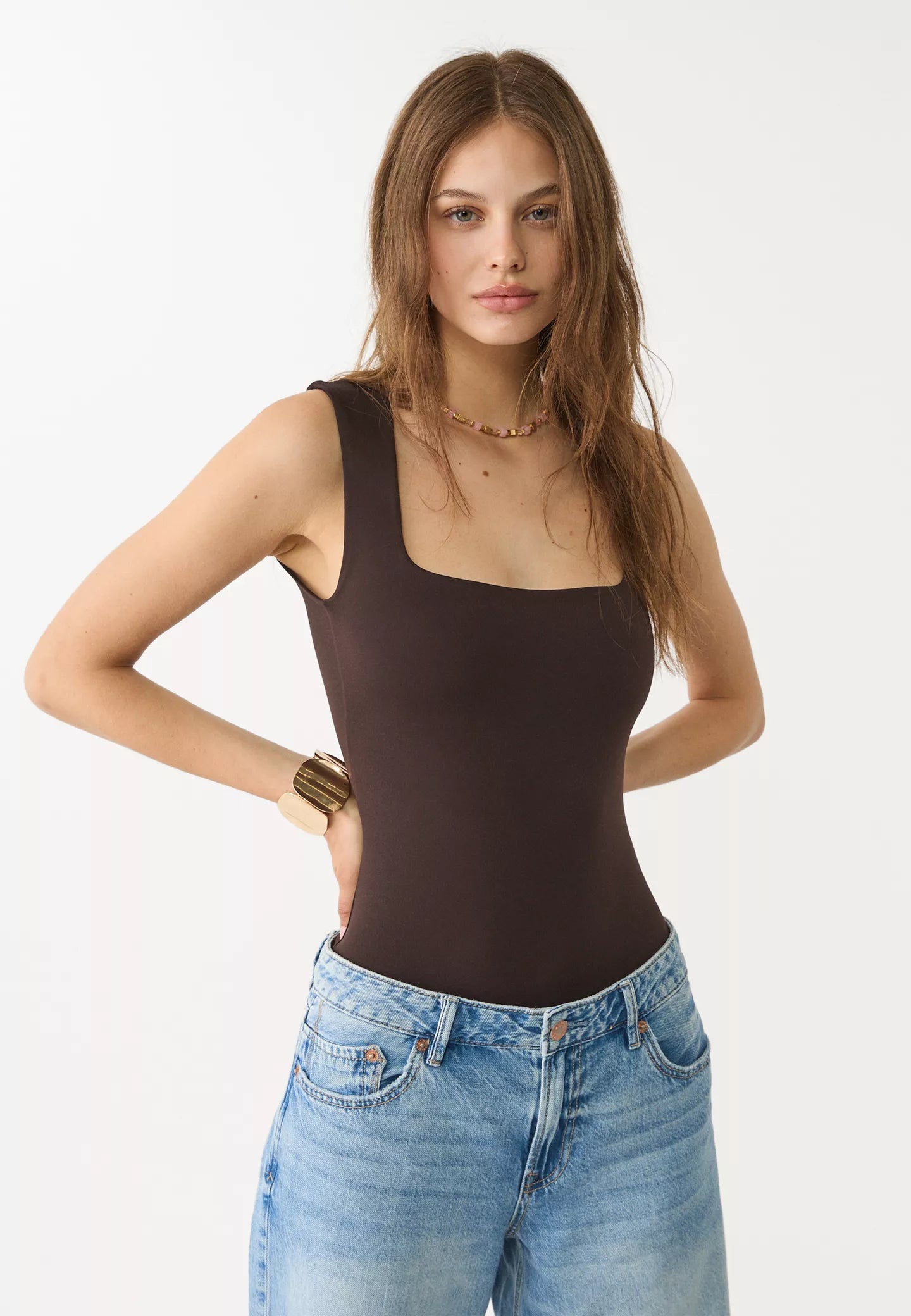 Body escote cuadrado
