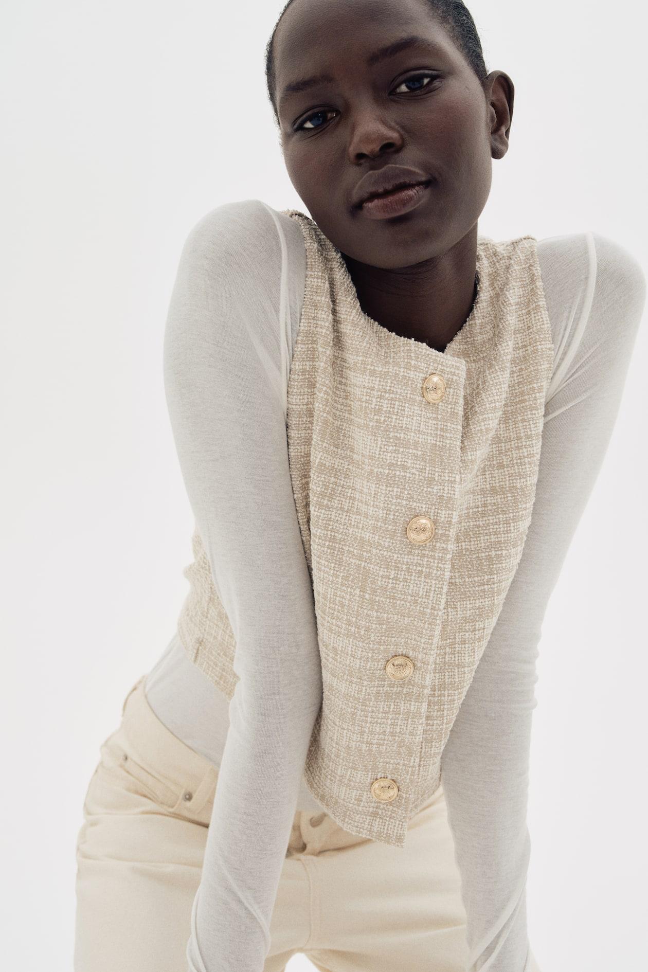 Chaleco Tweed