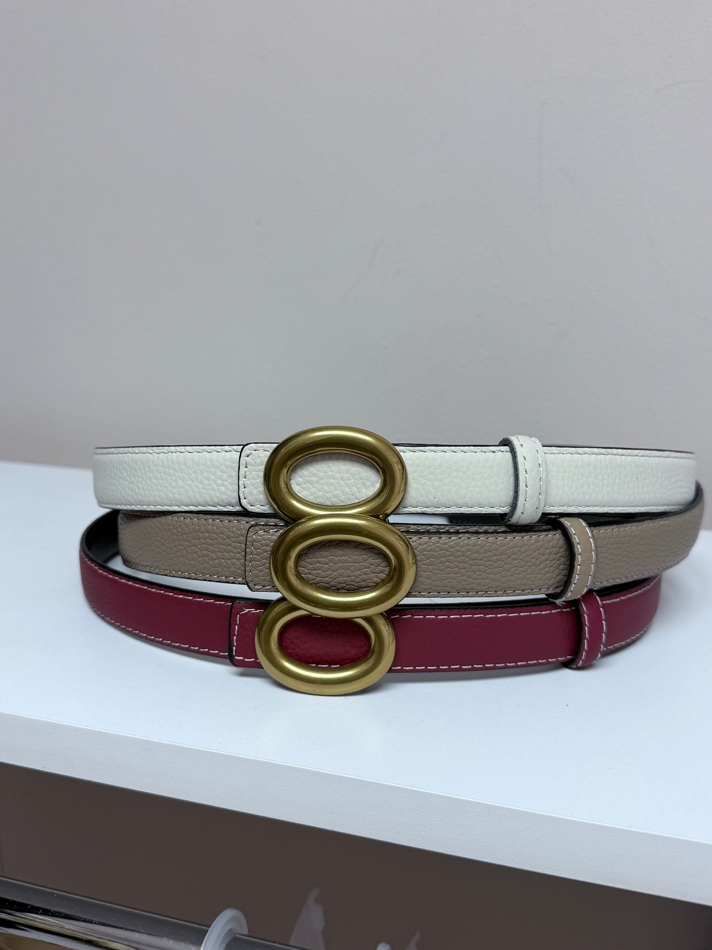 Cinturón reversible