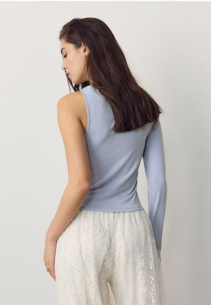 Blusa asimétrica