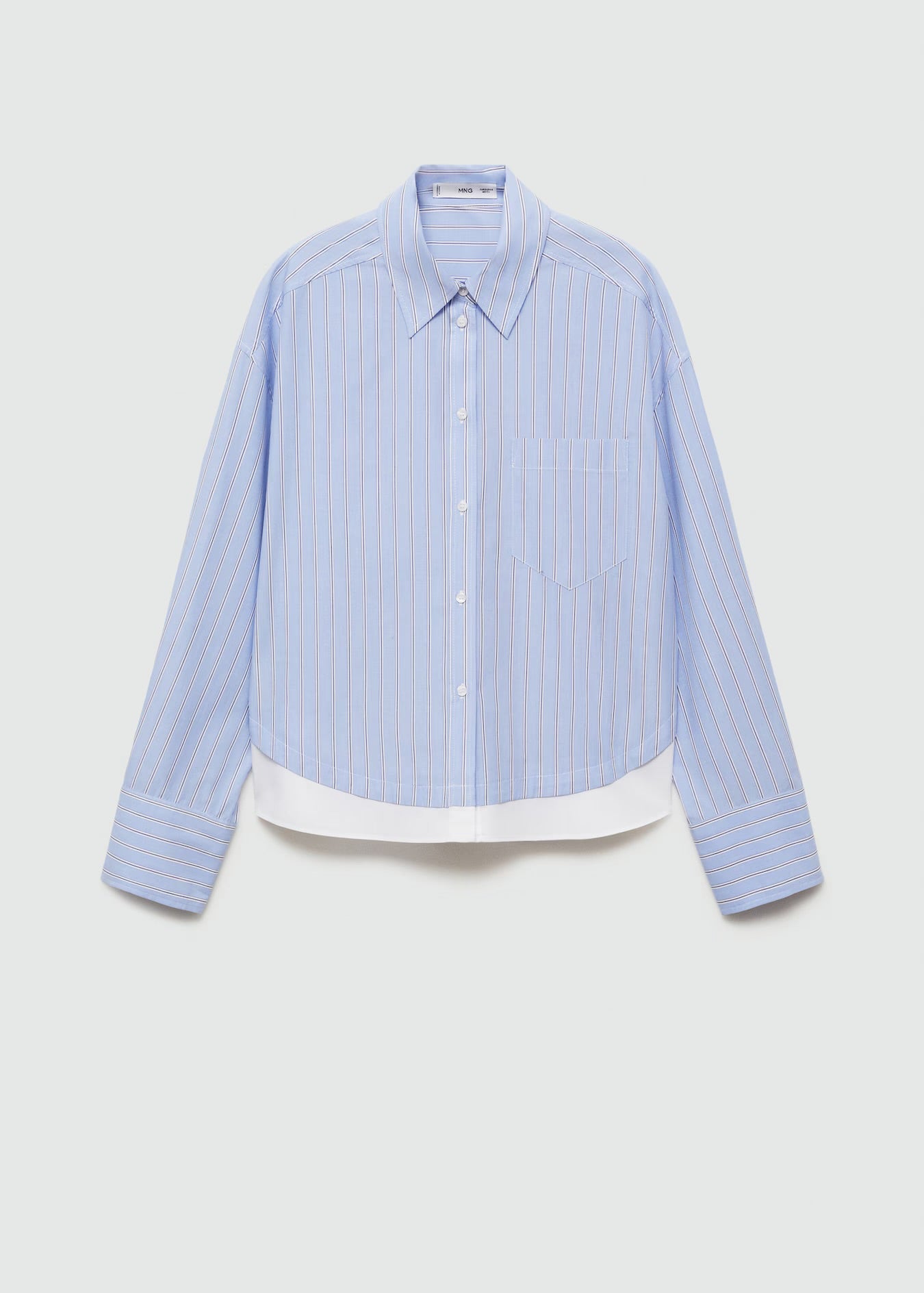 Camisa Oxford contraste