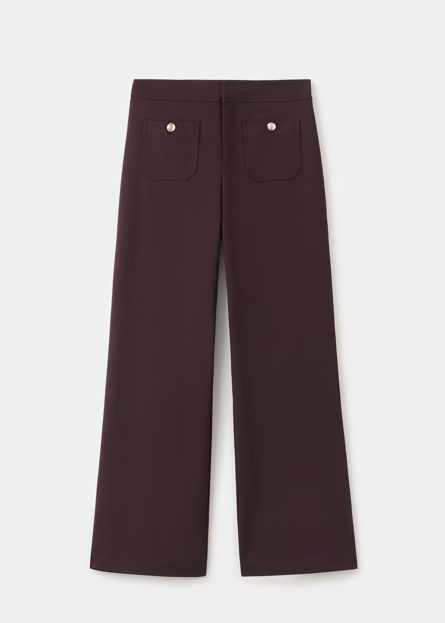 Pantalón recto botones