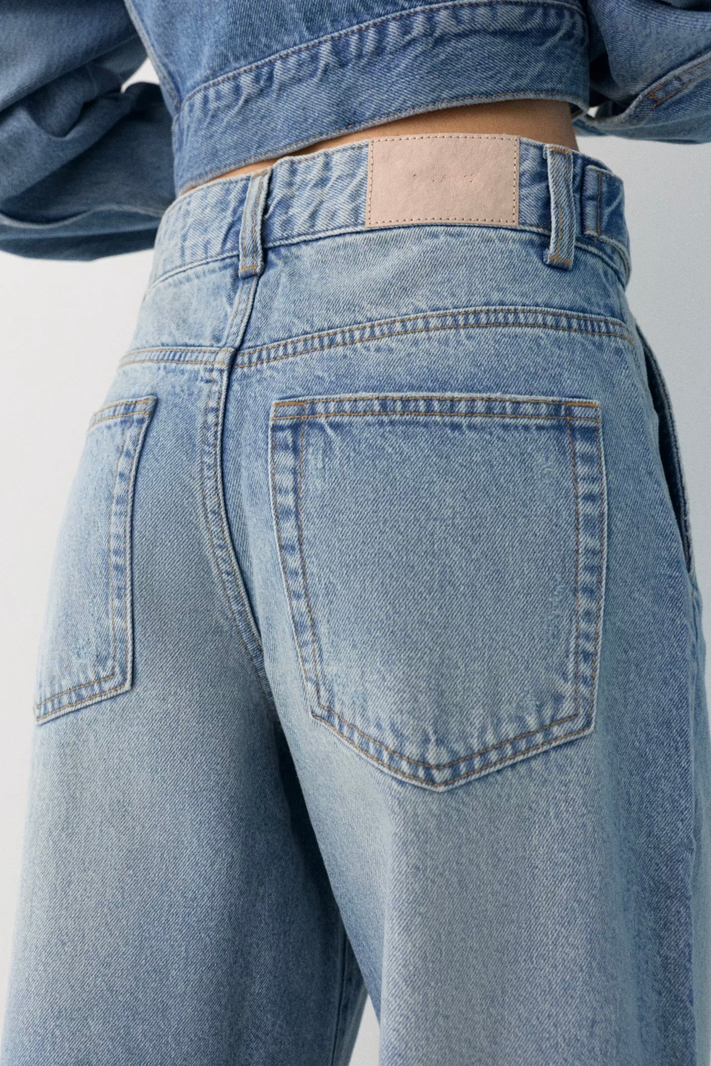 Jean Baloon cintura ajustable