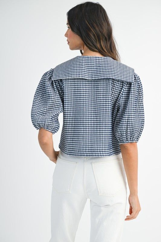 Blusa cuadros