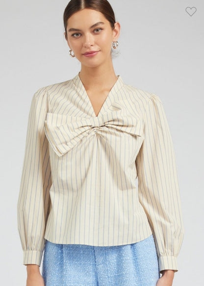 Camisa detalle lazo