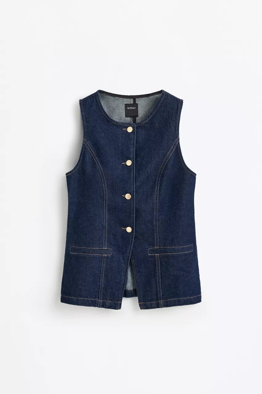 Chaleco Denim