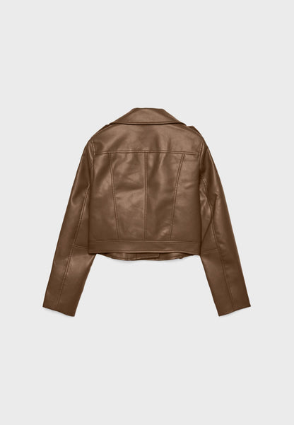 Chaqueta Biker cuerina