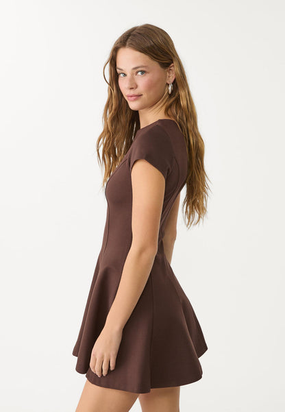 Vestido roma manga corta
