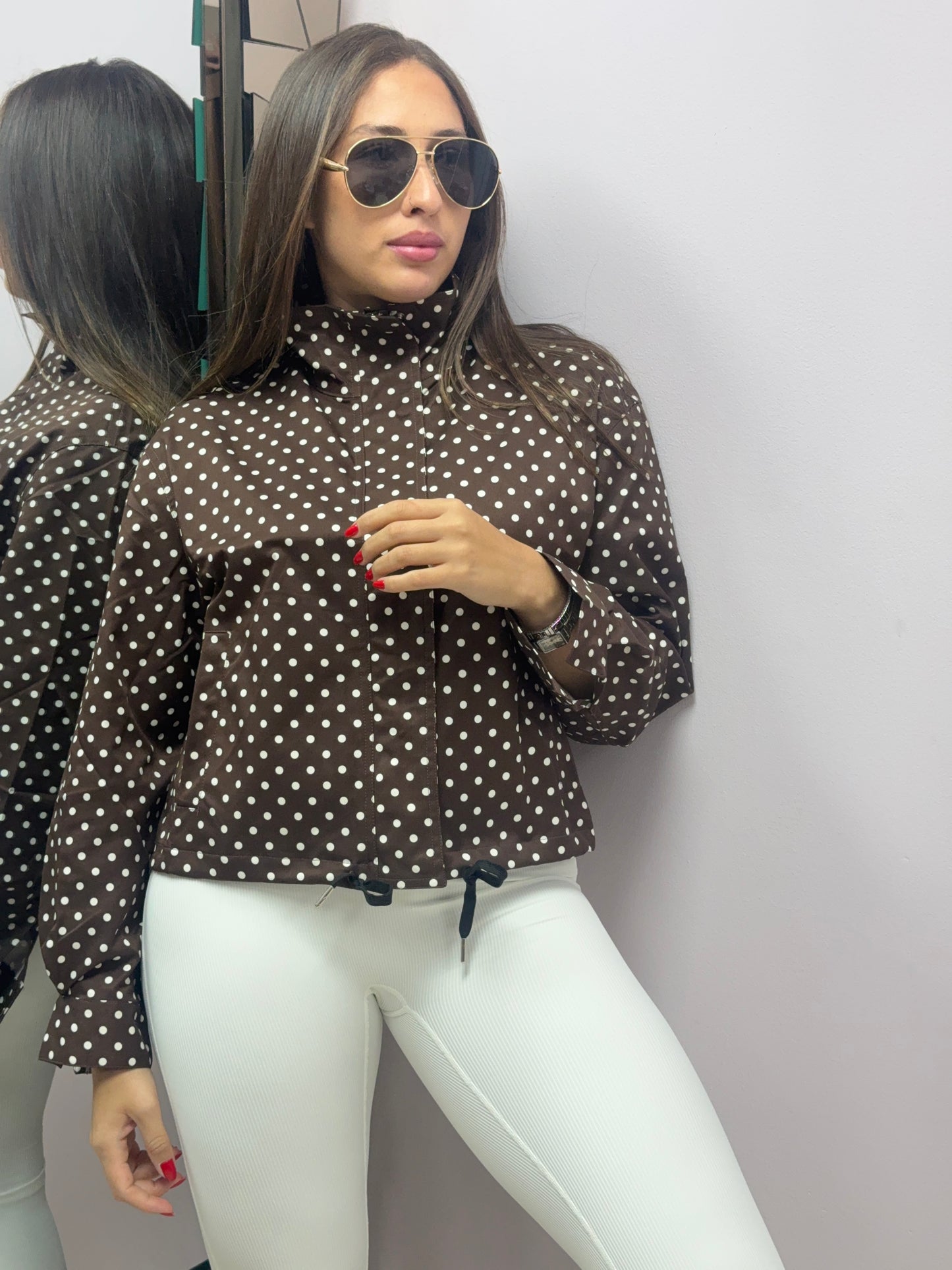 Chaqueta polka dots
