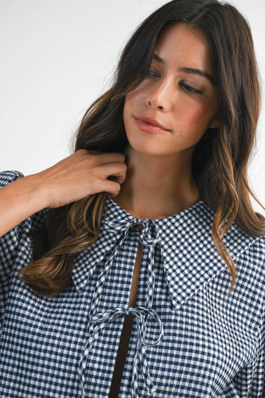 Blusa cuadros