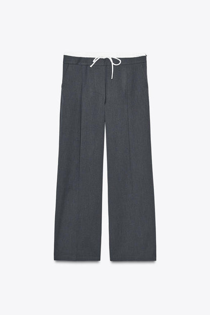 Pantalón cintura doble