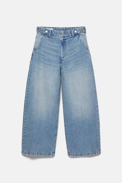 Jean Baloon cintura ajustable