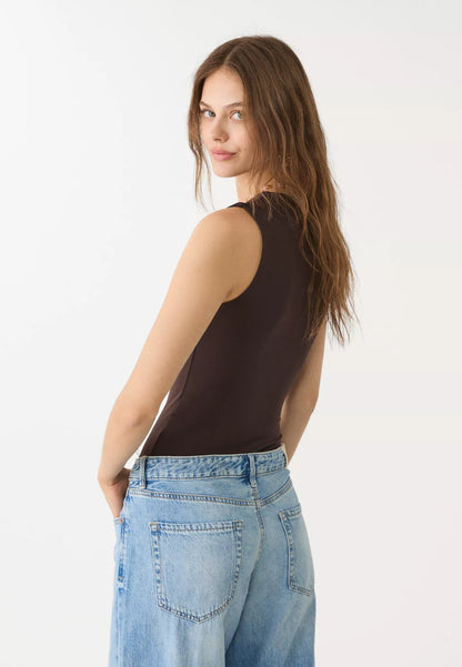 Body escote cuadrado