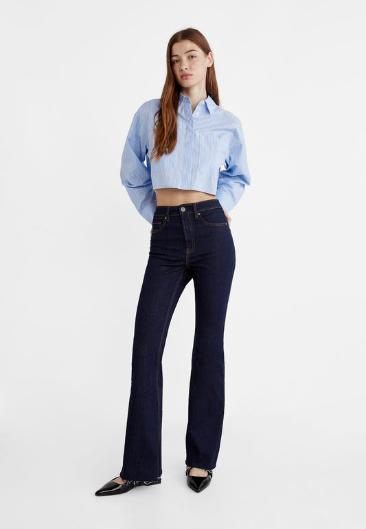 Jean Flare Slit