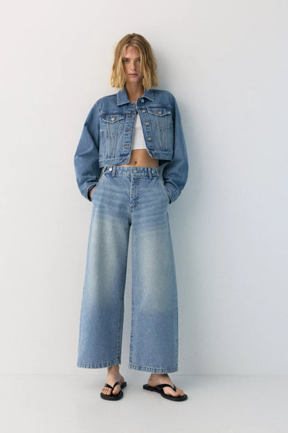Jean Baloon cintura ajustable