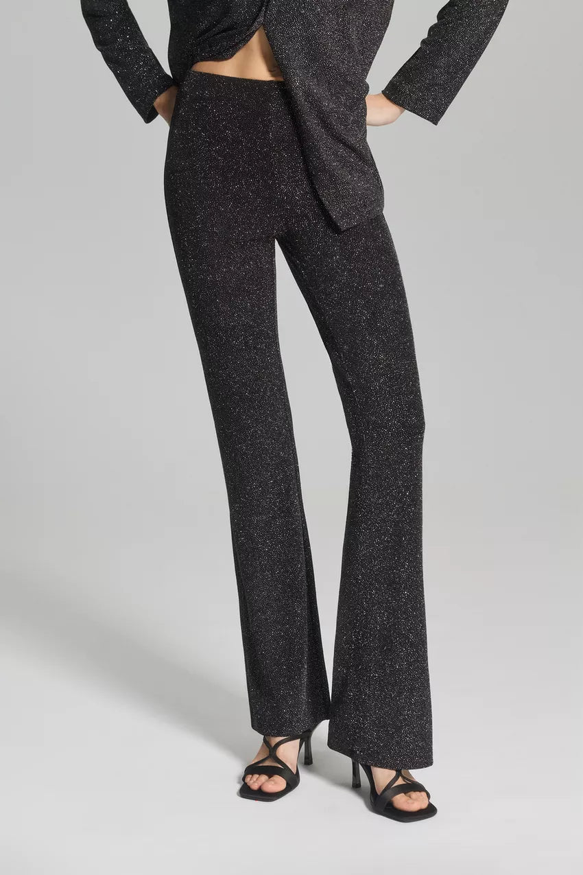 Pantalón Flare brillo