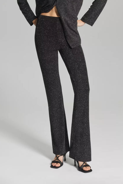Pantalón Flare brillo