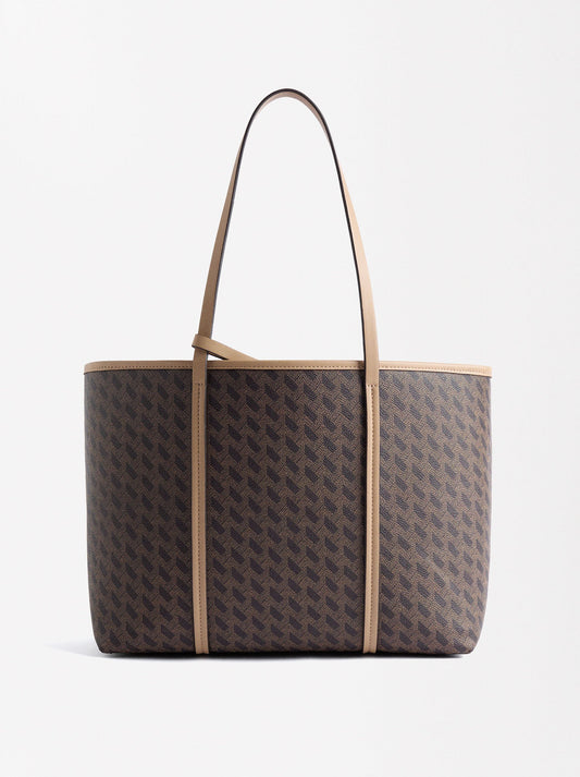Bolso shopper estampado