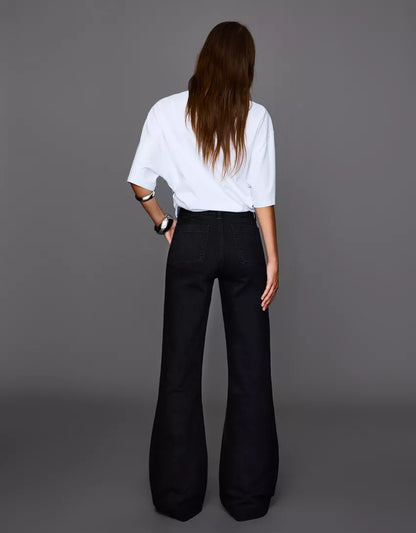 Jean Wide Leg bolsillos