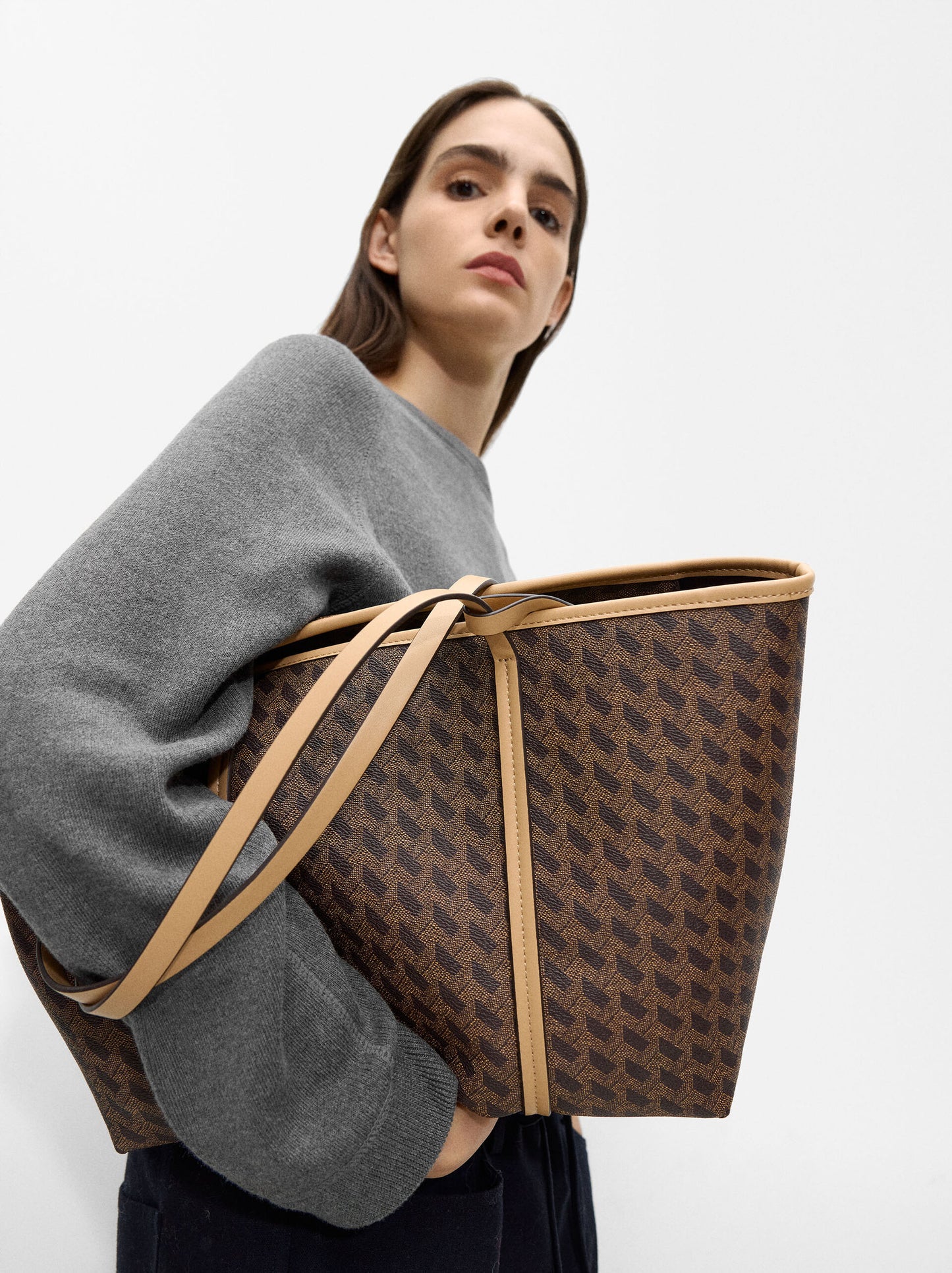 Bolso shopper estampado