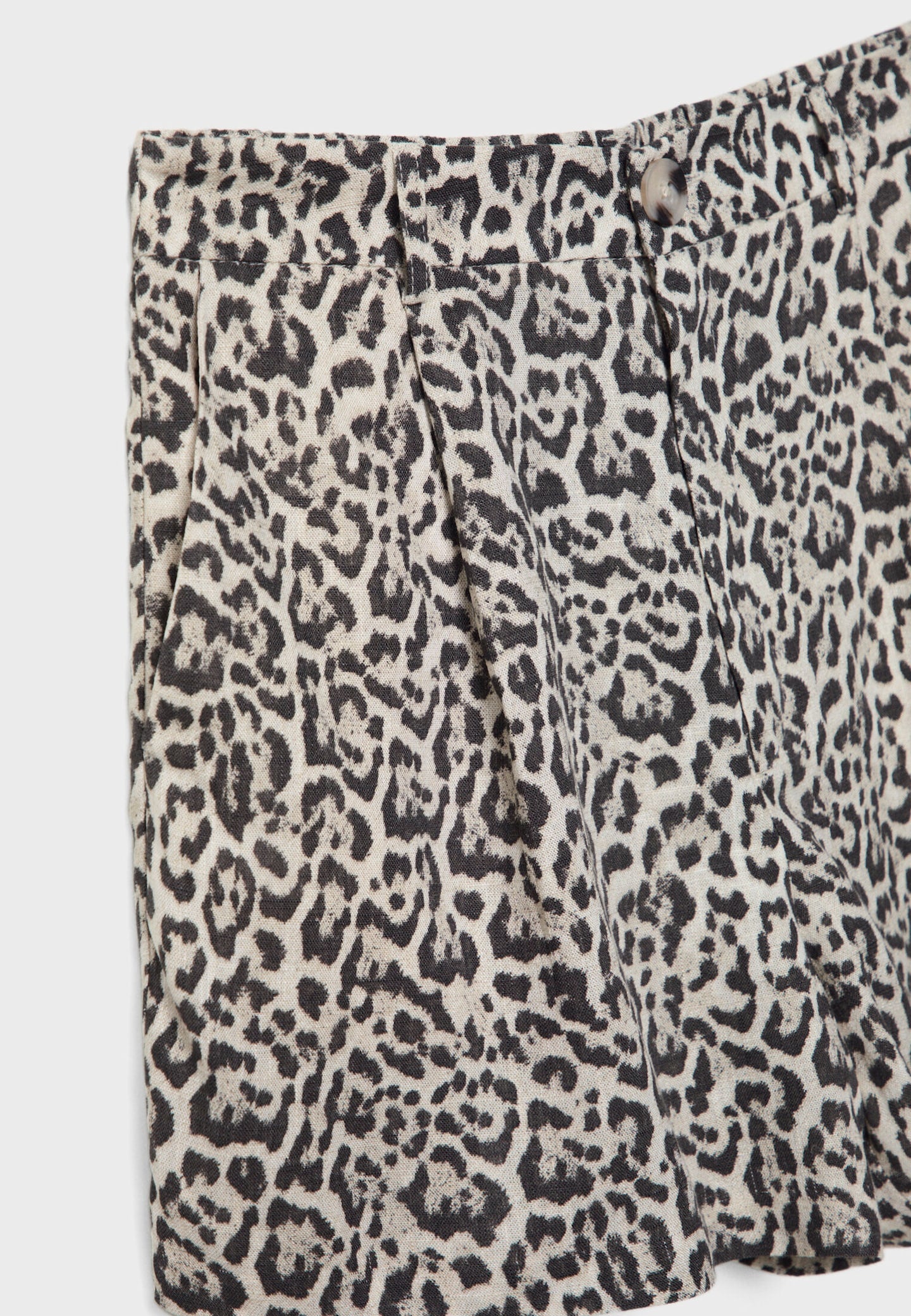 Short Fluido Animal Print