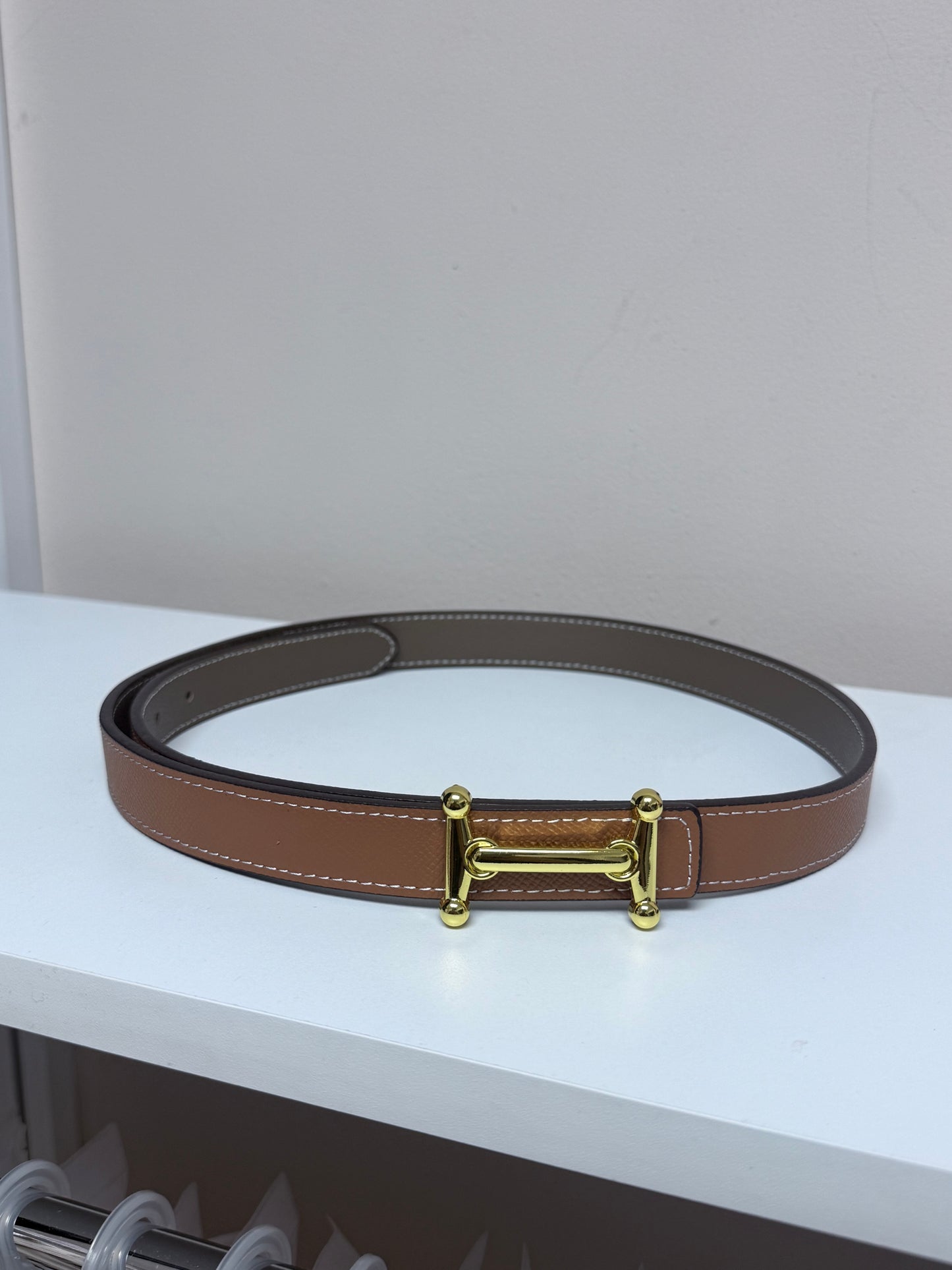 Cinturón reversible