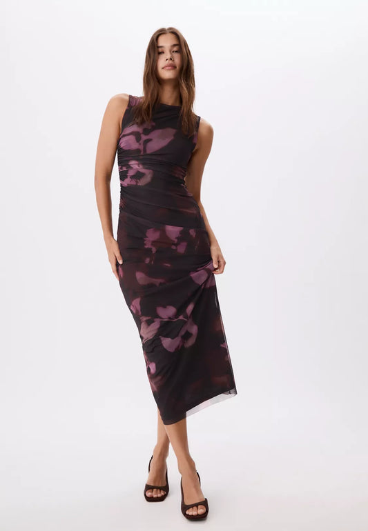 Vestido midi  tulle