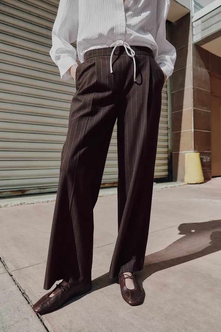 Pantalón cintura doble