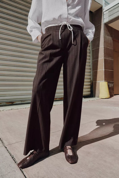 Pantalón cintura doble