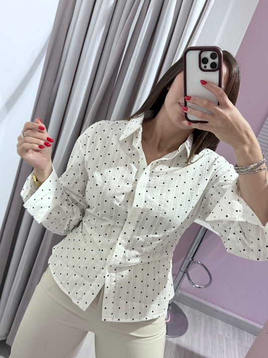 Camisa detalle corset