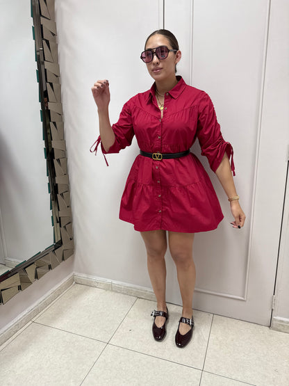Vestido Popelina