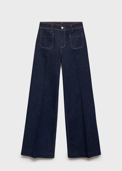 Jean Wide Leg bolsillos