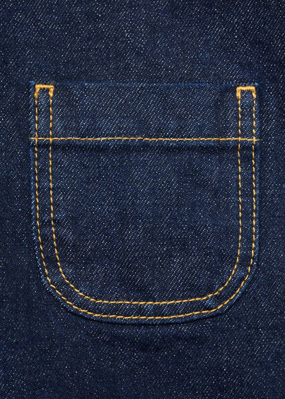 Short denim  bolsillos