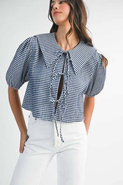 Blusa cuadros