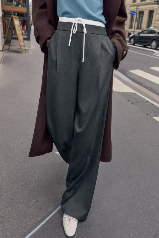 Pantalón cintura doble