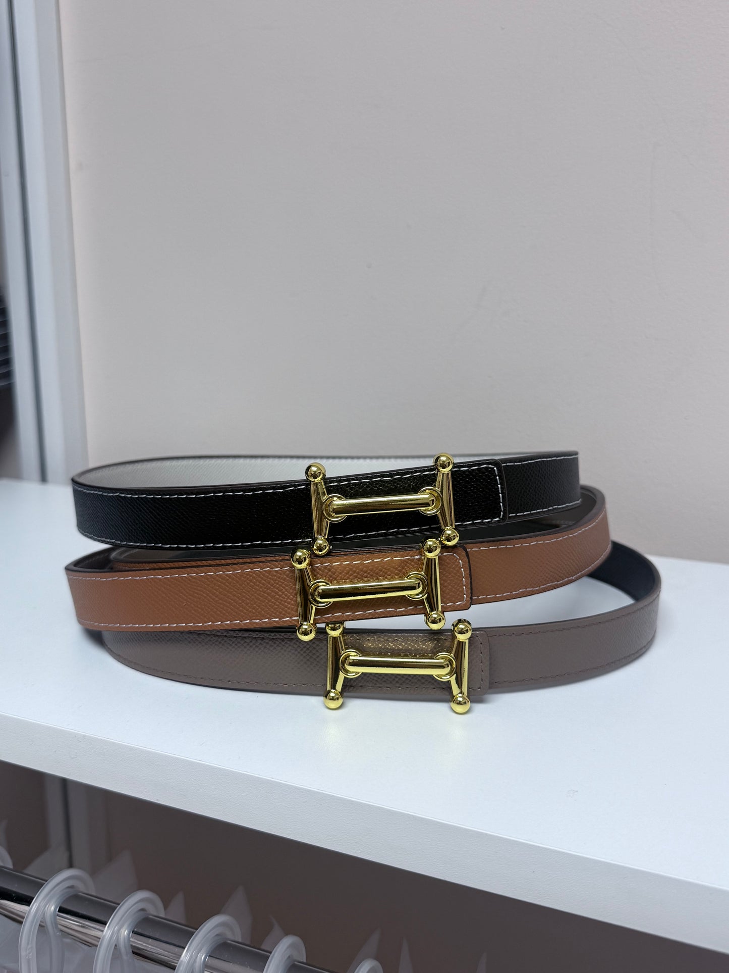 Cinturón reversible