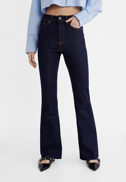 Jean Flare Slit